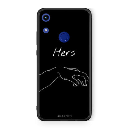 Honor 8A Aeshetic Love 1 Θήκη Αγίου Βαλεντίνου από τη Smartfits με σχέδιο στο πίσω μέρος και μαύρο περίβλημα | Smartphone case with colorful back and black bezels by Smartfits