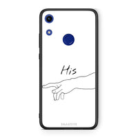 Thumbnail for Honor 8A Aeshetic Love 2 Θήκη Αγίου Βαλεντίνου από τη Smartfits με σχέδιο στο πίσω μέρος και μαύρο περίβλημα | Smartphone case with colorful back and black bezels by Smartfits
