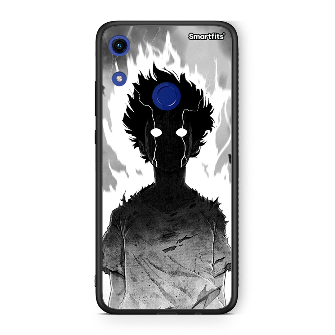 Honor 8A Anime Boy Θήκη από τη Smartfits με σχέδιο στο πίσω μέρος και μαύρο περίβλημα | Smartphone case with colorful back and black bezels by Smartfits