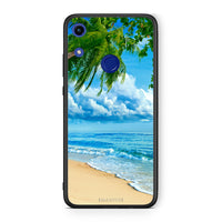 Thumbnail for Honor 8A Beautiful Beach θήκη από τη Smartfits με σχέδιο στο πίσω μέρος και μαύρο περίβλημα | Smartphone case with colorful back and black bezels by Smartfits