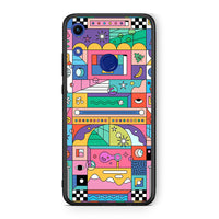 Thumbnail for Honor 8A Bubbles Soap θήκη από τη Smartfits με σχέδιο στο πίσω μέρος και μαύρο περίβλημα | Smartphone case with colorful back and black bezels by Smartfits