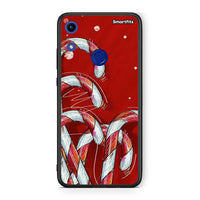 Thumbnail for Huawei Honor 8A Candy Cane θήκη από τη Smartfits με σχέδιο στο πίσω μέρος και μαύρο περίβλημα | Smartphone case with colorful back and black bezels by Smartfits