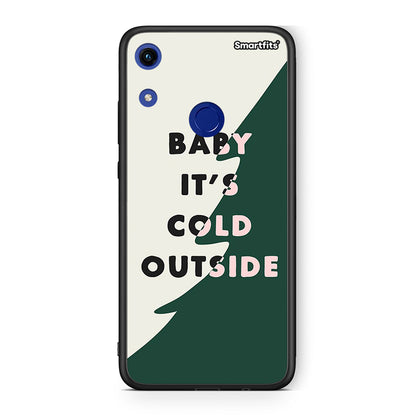 Huawei Honor 8A Cold Outside θήκη από τη Smartfits με σχέδιο στο πίσω μέρος και μαύρο περίβλημα | Smartphone case with colorful back and black bezels by Smartfits