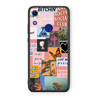Thumbnail for Honor 8A Collage Bitchin Θήκη Αγίου Βαλεντίνου από τη Smartfits με σχέδιο στο πίσω μέρος και μαύρο περίβλημα | Smartphone case with colorful back and black bezels by Smartfits