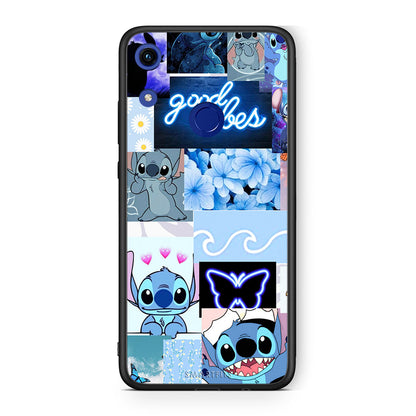 Honor 8A Collage Good Vibes Θήκη Αγίου Βαλεντίνου από τη Smartfits με σχέδιο στο πίσω μέρος και μαύρο περίβλημα | Smartphone case with colorful back and black bezels by Smartfits