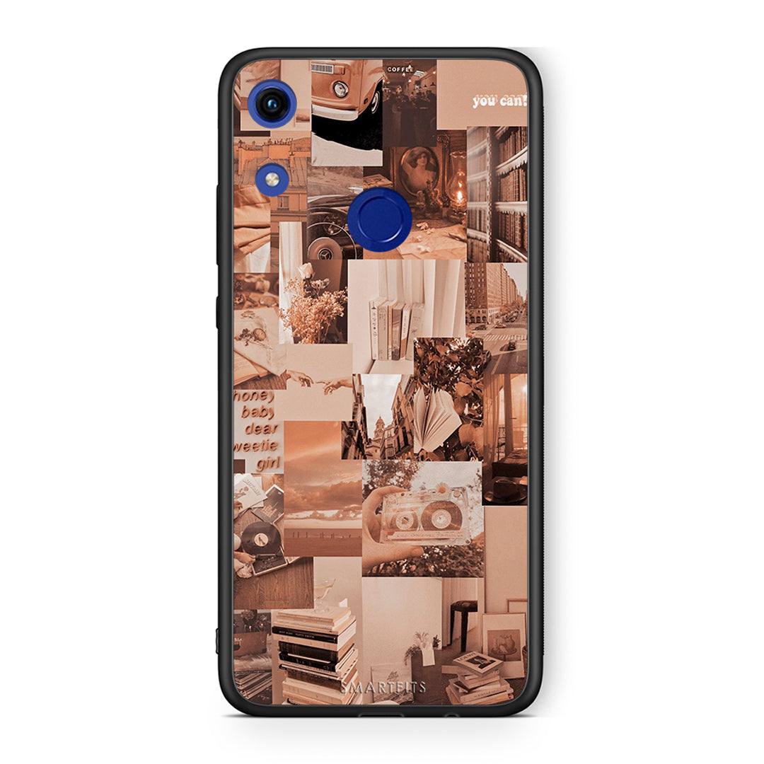 Honor 8A Collage You Can Θήκη Αγίου Βαλεντίνου από τη Smartfits με σχέδιο στο πίσω μέρος και μαύρο περίβλημα | Smartphone case with colorful back and black bezels by Smartfits