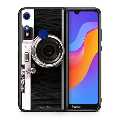 Θήκη Honor 8A Emily In Paris από τη Smartfits με σχέδιο στο πίσω μέρος και μαύρο περίβλημα | Honor 8A Emily In Paris case with colorful back and black bezels