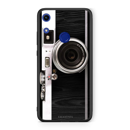 Honor 8A Emily In Paris θήκη από τη Smartfits με σχέδιο στο πίσω μέρος και μαύρο περίβλημα | Smartphone case with colorful back and black bezels by Smartfits