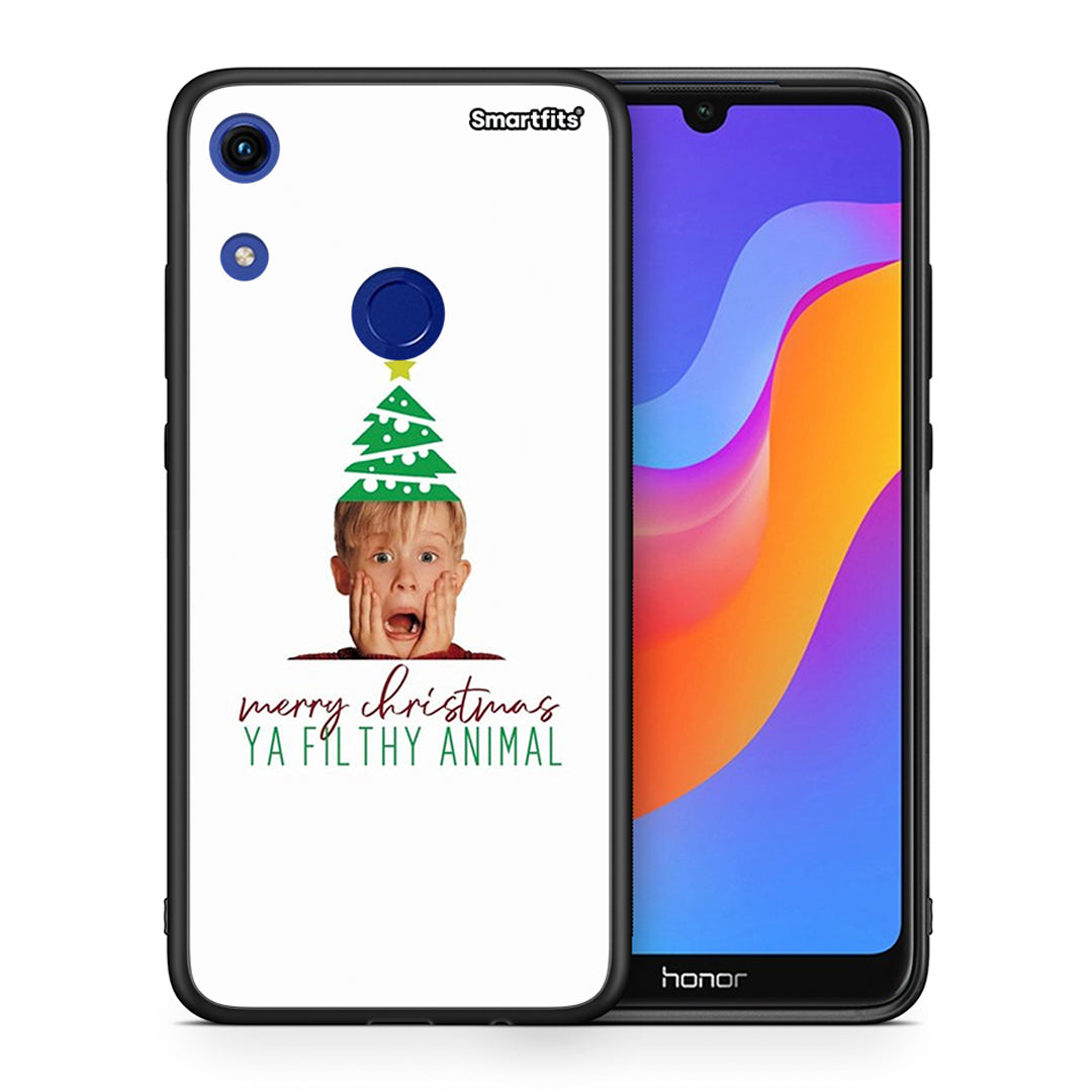 Θήκη Honor 8A Filthy Animal από τη Smartfits με σχέδιο στο πίσω μέρος και μαύρο περίβλημα | Honor 8A Filthy Animal case with colorful back and black bezels