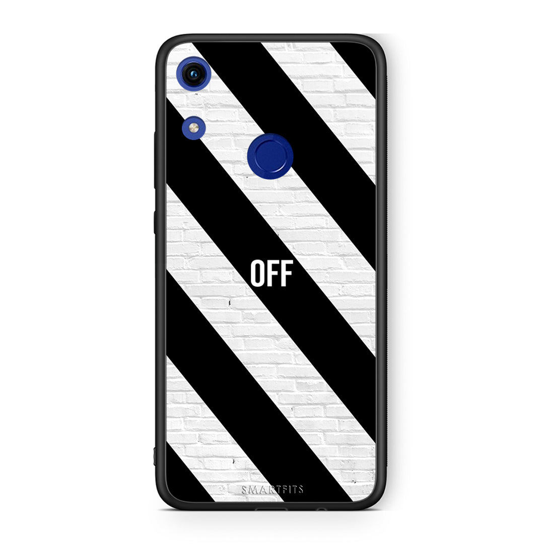 Honor 8A Get Off θήκη από τη Smartfits με σχέδιο στο πίσω μέρος και μαύρο περίβλημα | Smartphone case with colorful back and black bezels by Smartfits
