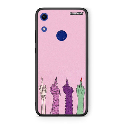 Honor 8A Halloween Be A Lady Θήκη από τη Smartfits με σχέδιο στο πίσω μέρος και μαύρο περίβλημα | Smartphone case with colorful back and black bezels by Smartfits