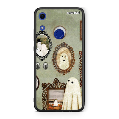 Honor 8A Halloween Ghost Season Θήκη από τη Smartfits με σχέδιο στο πίσω μέρος και μαύρο περίβλημα | Smartphone case with colorful back and black bezels by Smartfits