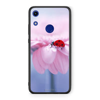 Thumbnail for Honor 8A Ladybug Flower θήκη από τη Smartfits με σχέδιο στο πίσω μέρος και μαύρο περίβλημα | Smartphone case with colorful back and black bezels by Smartfits