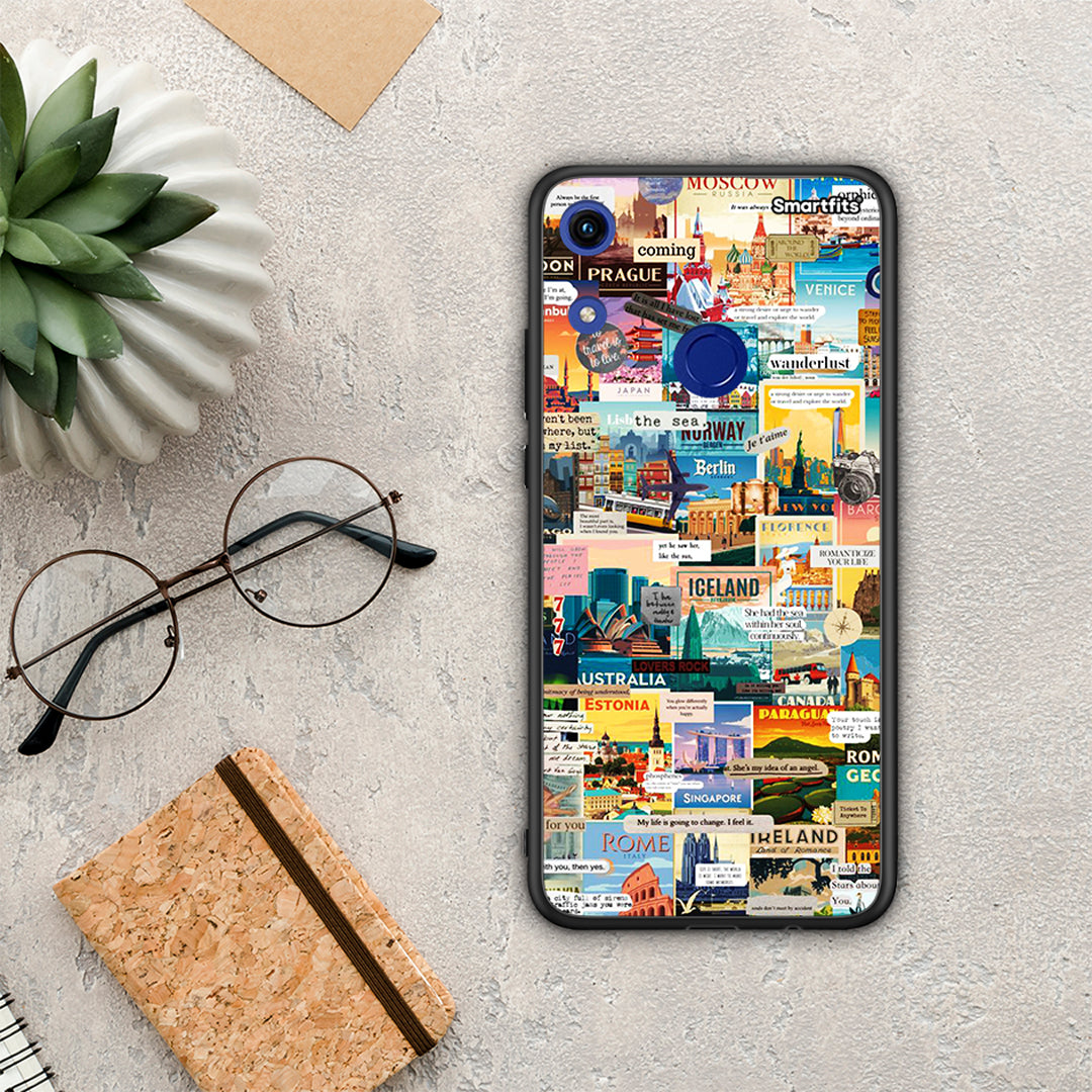 Live To Travel - Honor 8A θήκη