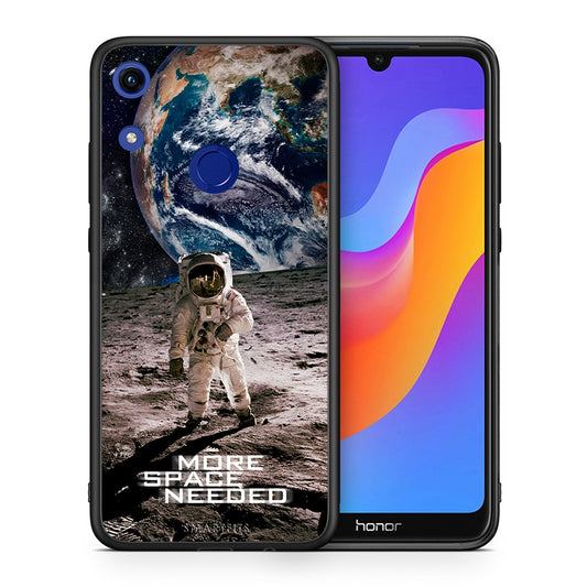 Θήκη Honor 8A More Space από τη Smartfits με σχέδιο στο πίσω μέρος και μαύρο περίβλημα | Honor 8A More Space case with colorful back and black bezels