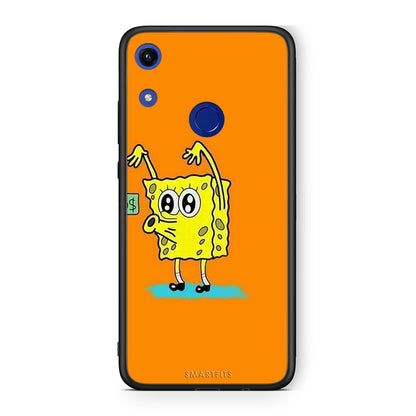 Honor 8A No Money 2 Θήκη Αγίου Βαλεντίνου από τη Smartfits με σχέδιο στο πίσω μέρος και μαύρο περίβλημα | Smartphone case with colorful back and black bezels by Smartfits