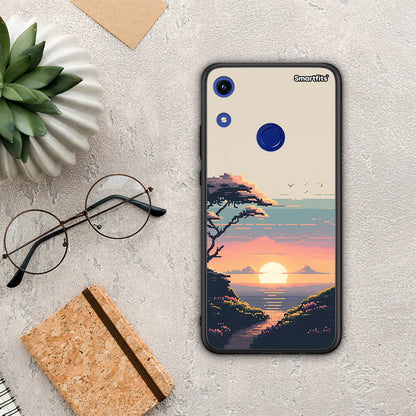 Pixel Sunset - Honor 8A θήκη