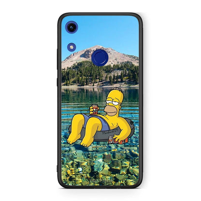 Honor 8A Summer Happiness Θήκη από τη Smartfits με σχέδιο στο πίσω μέρος και μαύρο περίβλημα | Smartphone case with colorful back and black bezels by Smartfits