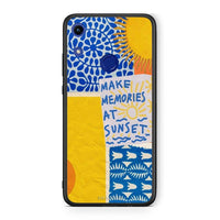 Thumbnail for Honor 8A Sunset Memories Θήκη από τη Smartfits με σχέδιο στο πίσω μέρος και μαύρο περίβλημα | Smartphone case with colorful back and black bezels by Smartfits