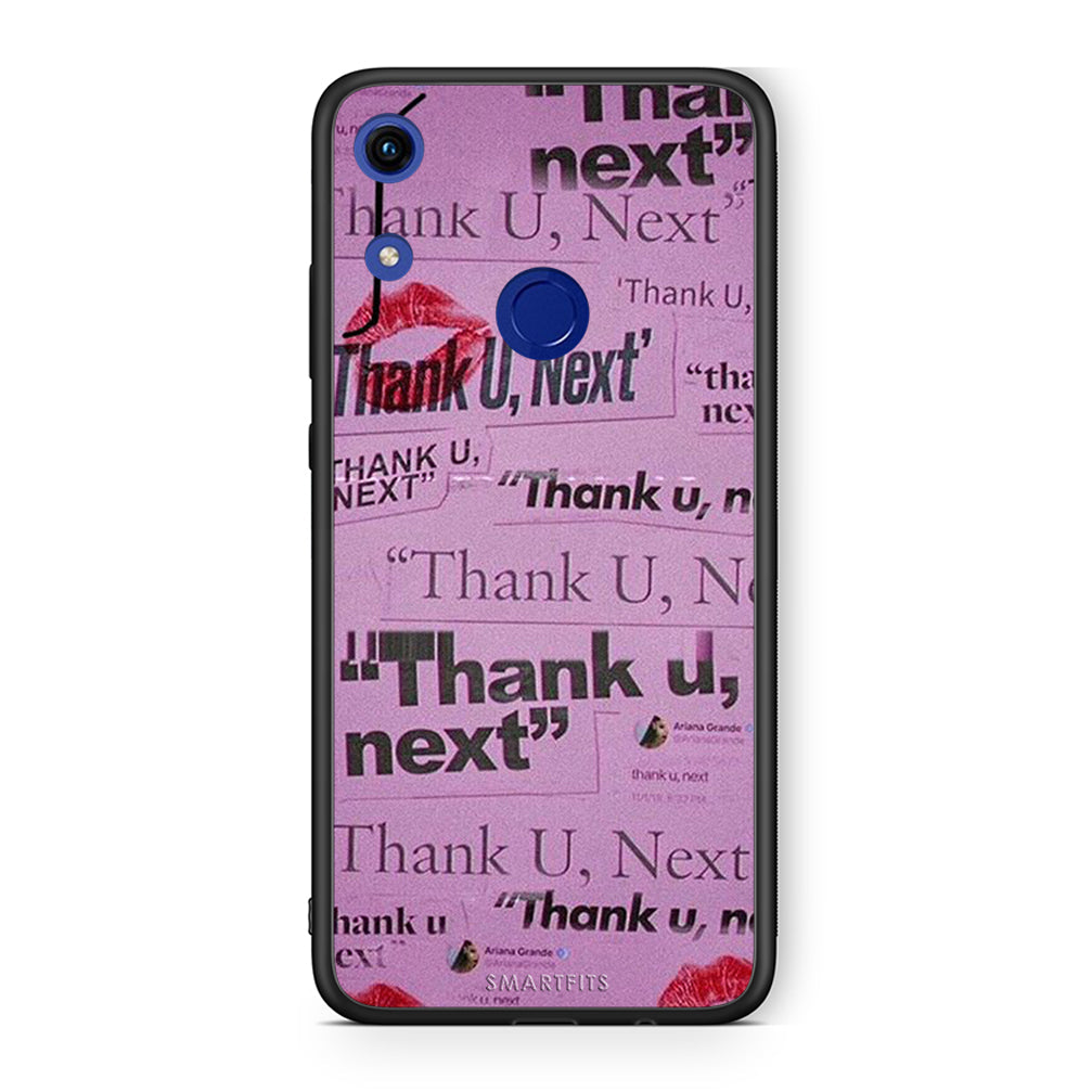 Honor 8A Thank You Next Θήκη Αγίου Βαλεντίνου από τη Smartfits με σχέδιο στο πίσω μέρος και μαύρο περίβλημα | Smartphone case with colorful back and black bezels by Smartfits