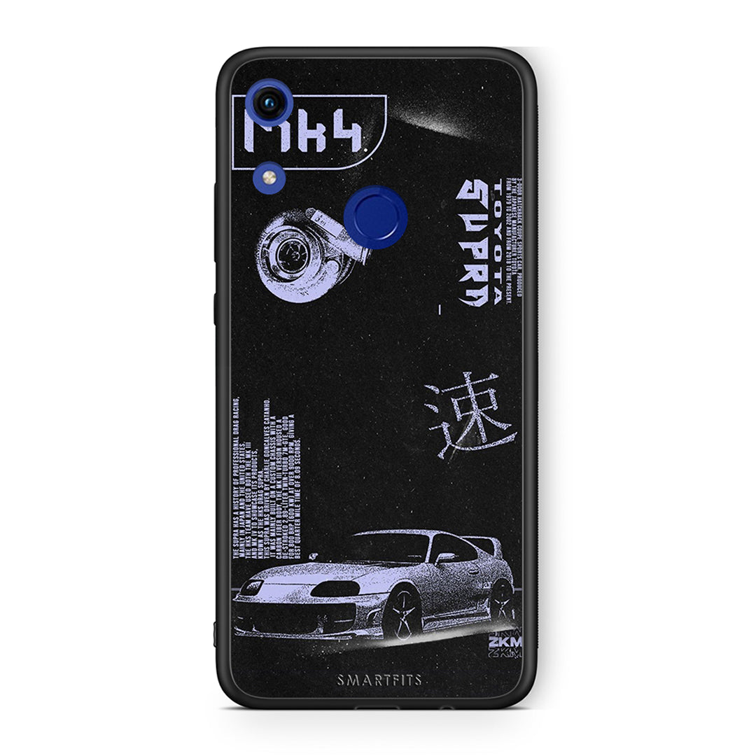 Honor 8A Tokyo Drift Θήκη Αγίου Βαλεντίνου από τη Smartfits με σχέδιο στο πίσω μέρος και μαύρο περίβλημα | Smartphone case with colorful back and black bezels by Smartfits
