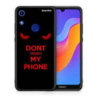 Thumbnail for Θήκη Honor 8A Touch My Phone από τη Smartfits με σχέδιο στο πίσω μέρος και μαύρο περίβλημα | Honor 8A Touch My Phone case with colorful back and black bezels