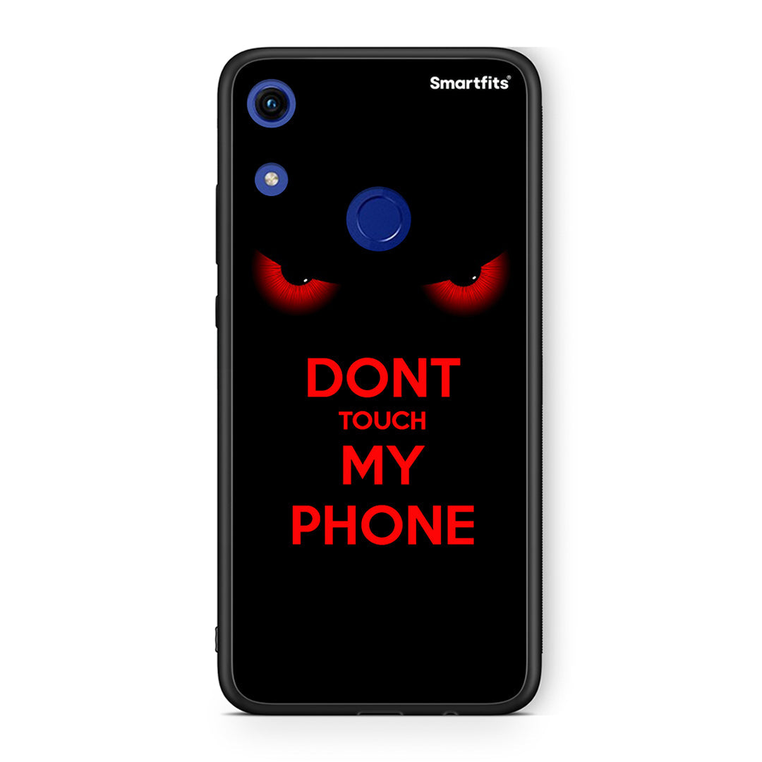 Honor 8A Touch My Phone Θήκη από τη Smartfits με σχέδιο στο πίσω μέρος και μαύρο περίβλημα | Smartphone case with colorful back and black bezels by Smartfits