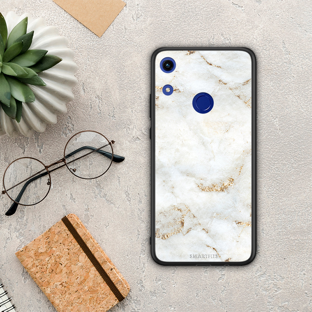 White Gold Marble - Honor 8A θήκη