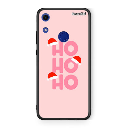 Huawei Honor 8A Xmas Ho Ho Ho θήκη από τη Smartfits με σχέδιο στο πίσω μέρος και μαύρο περίβλημα | Smartphone case with colorful back and black bezels by Smartfits