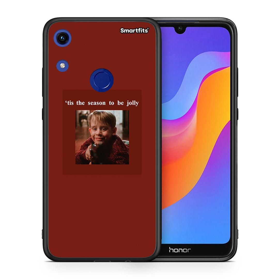 Θήκη Honor 8A Xmas Ultimate Spirit από τη Smartfits με σχέδιο στο πίσω μέρος και μαύρο περίβλημα | Honor 8A Xmas Ultimate Spirit case with colorful back and black bezels