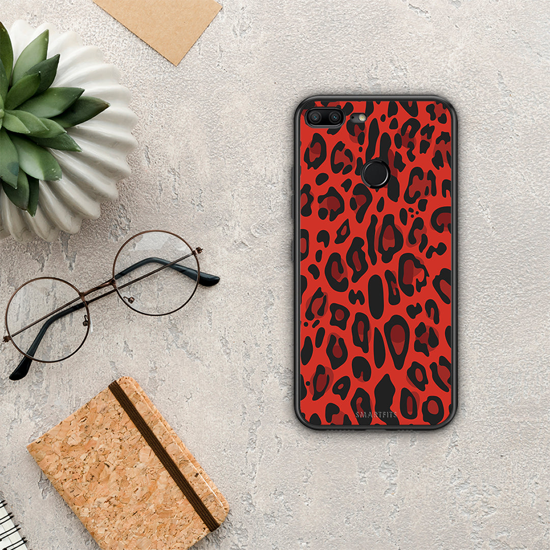 Animal Red Leopard - Honor 9 Lite θήκη