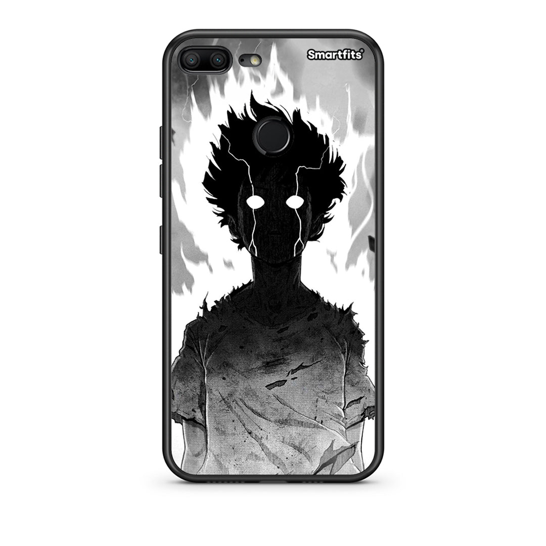 Honor 9 Lite Anime Boy Θήκη από τη Smartfits με σχέδιο στο πίσω μέρος και μαύρο περίβλημα | Smartphone case with colorful back and black bezels by Smartfits