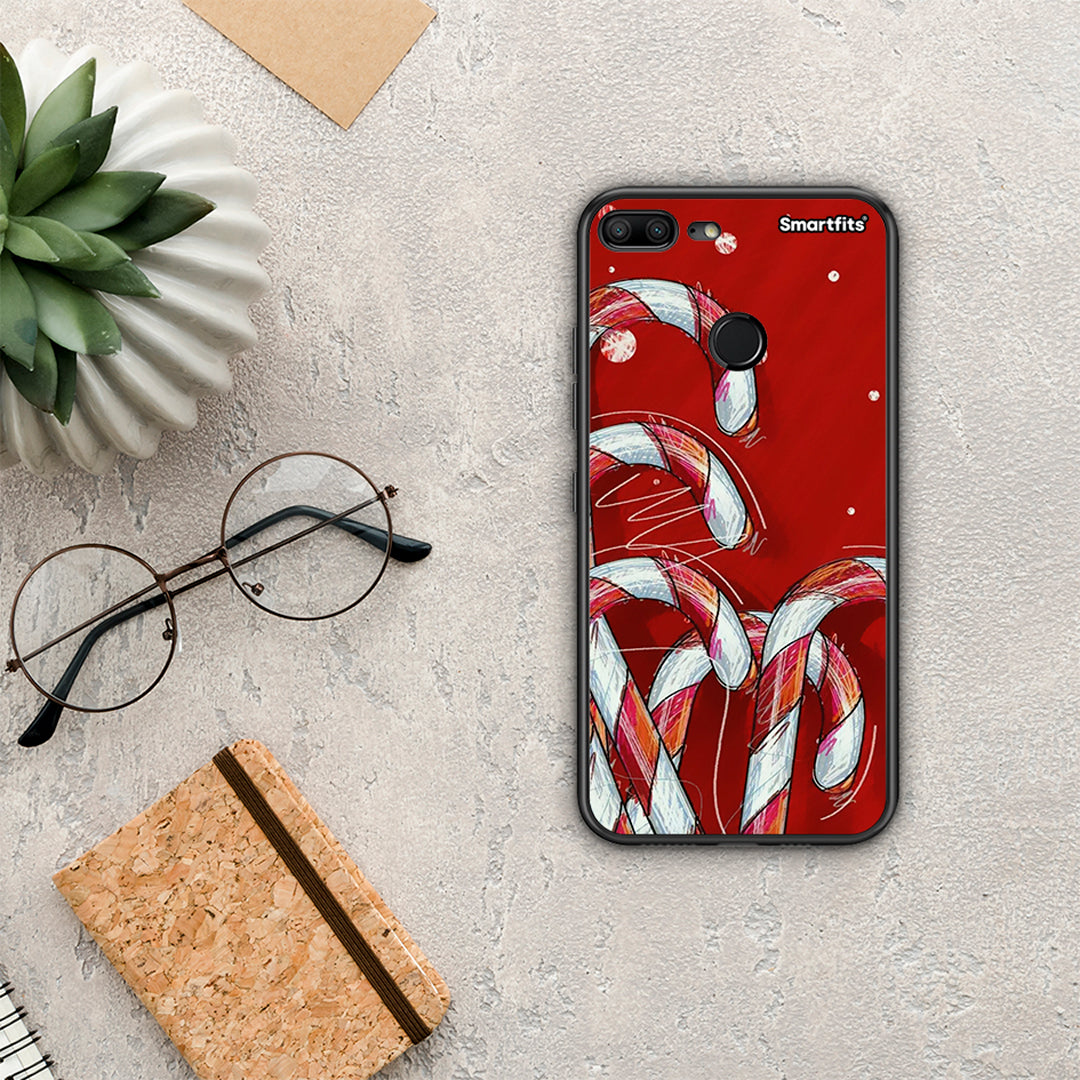 Candy Cane - Honor 9 Lite θήκη