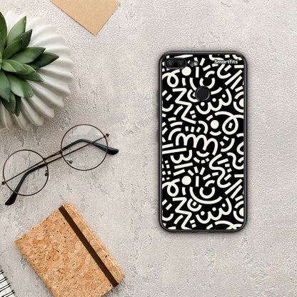 Doodle Art - Honor 9 Lite θήκη