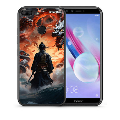 Dragons Fight - Honor 9 Lite θήκη