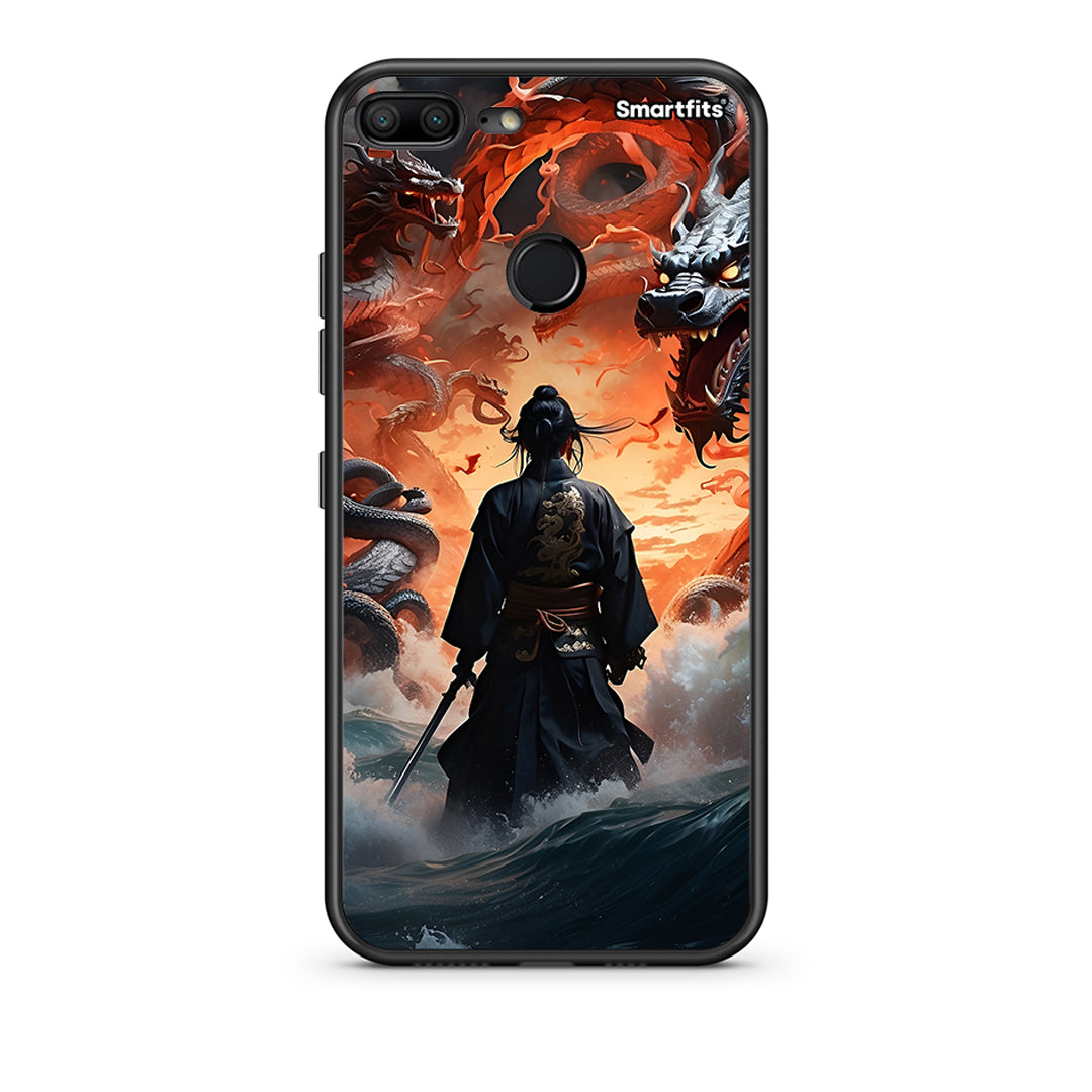 Dragons Fight - Honor 9 Lite θήκη