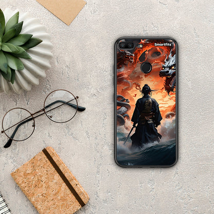 Dragons Fight - Honor 9 Lite θήκη