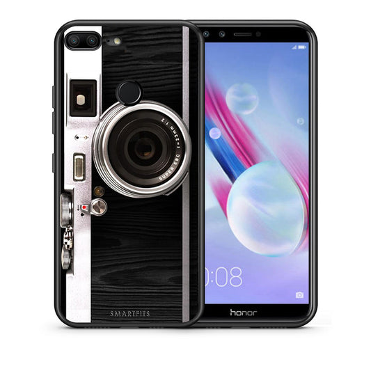 Θήκη Honor 9 Lite Emily In Paris από τη Smartfits με σχέδιο στο πίσω μέρος και μαύρο περίβλημα | Honor 9 Lite Emily In Paris case with colorful back and black bezels