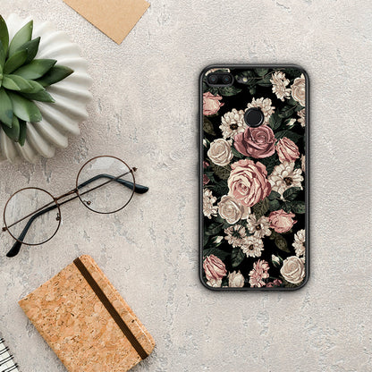 Flower Wild Roses - Honor 9 Lite θήκη