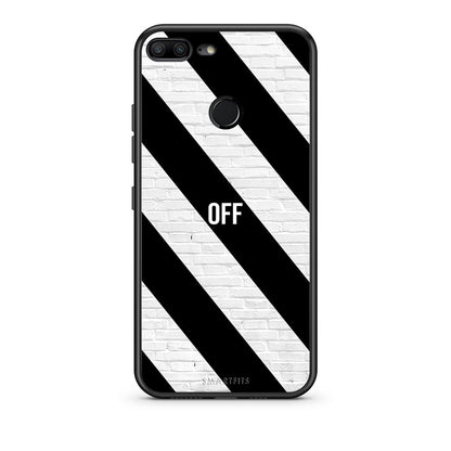 Honor 9 Lite Get Off θήκη από τη Smartfits με σχέδιο στο πίσω μέρος και μαύρο περίβλημα | Smartphone case with colorful back and black bezels by Smartfits