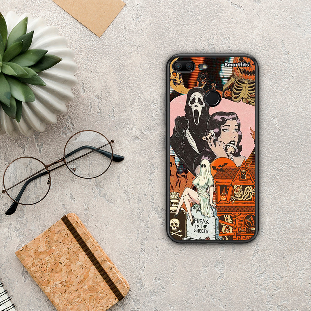 Halloween Collage - Honor 9 Lite θήκη