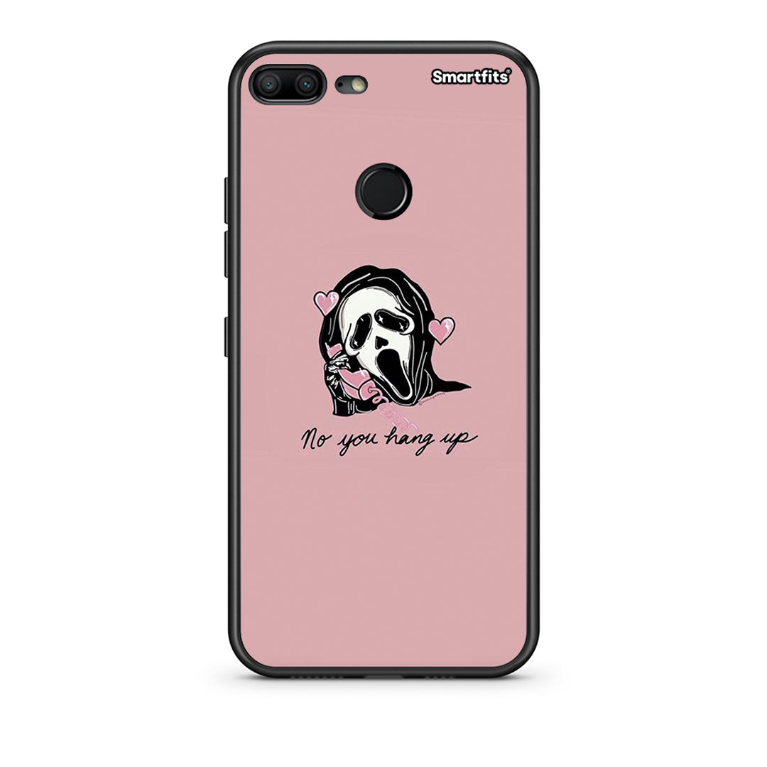 Honor 9 Lite Halloween Hang Up Θήκη από τη Smartfits με σχέδιο στο πίσω μέρος και μαύρο περίβλημα | Smartphone case with colorful back and black bezels by Smartfits