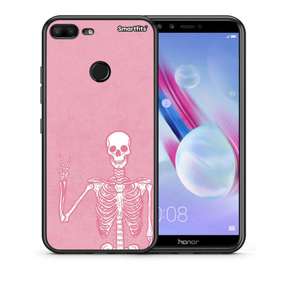 Θήκη Honor 9 Lite Halloween Motivation από τη Smartfits με σχέδιο στο πίσω μέρος και μαύρο περίβλημα | Honor 9 Lite Halloween Motivation case with colorful back and black bezels