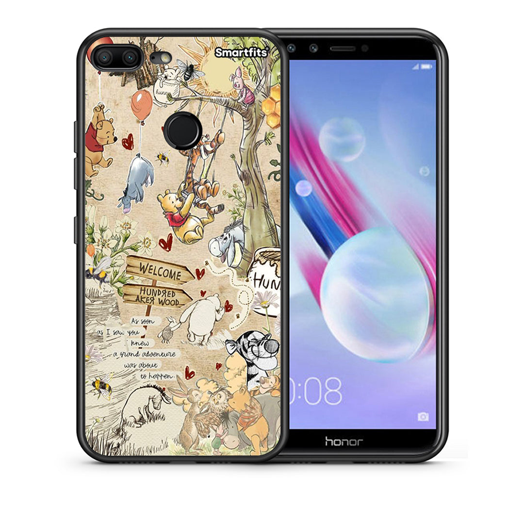 Happy Friends - Honor 9 Lite θήκη