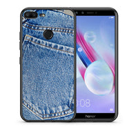 Thumbnail for Θήκη Honor 9 Lite Jeans Pocket από τη Smartfits με σχέδιο στο πίσω μέρος και μαύρο περίβλημα | Honor 9 Lite Jeans Pocket case with colorful back and black bezels