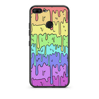 Thumbnail for Honor 9 Lite Melting Rainbow θήκη από τη Smartfits με σχέδιο στο πίσω μέρος και μαύρο περίβλημα | Smartphone case with colorful back and black bezels by Smartfits