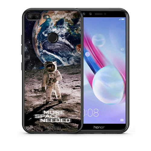Θήκη Honor 9 Lite More Space από τη Smartfits με σχέδιο στο πίσω μέρος και μαύρο περίβλημα | Honor 9 Lite More Space case with colorful back and black bezels