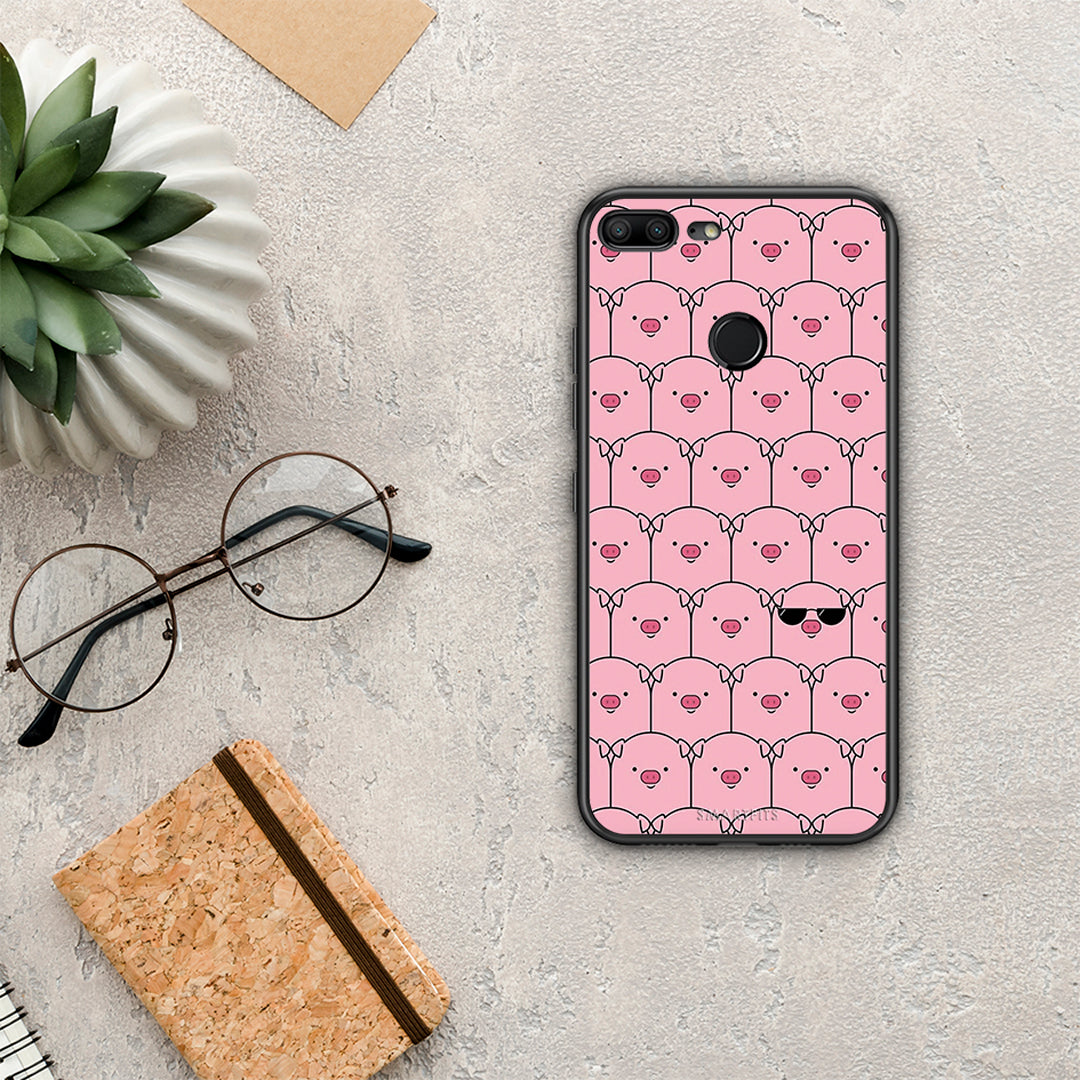 Pig Glasses - Honor 9 Lite θήκη