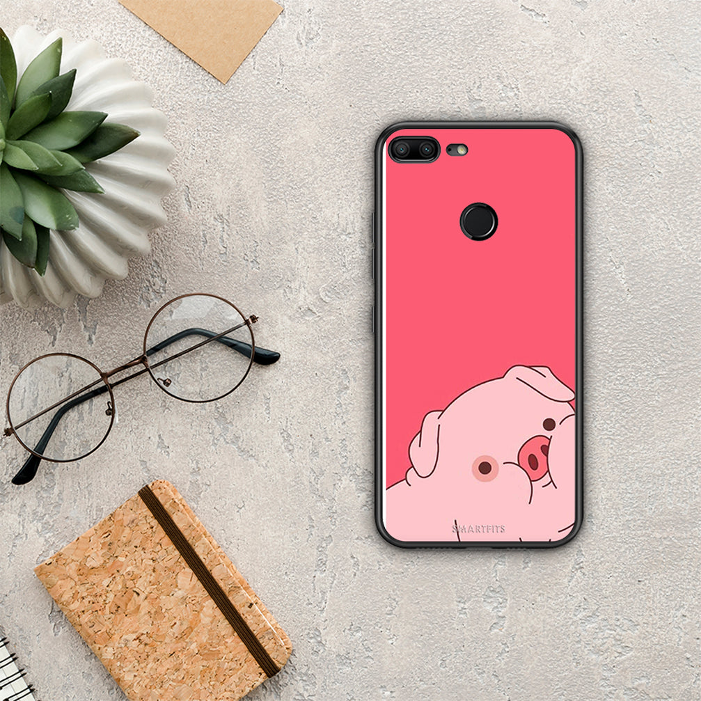 Pig Love 1 - Honor 9 Lite θήκη