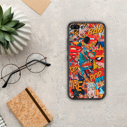 PopArt OMG - Honor 9 Lite θήκη
